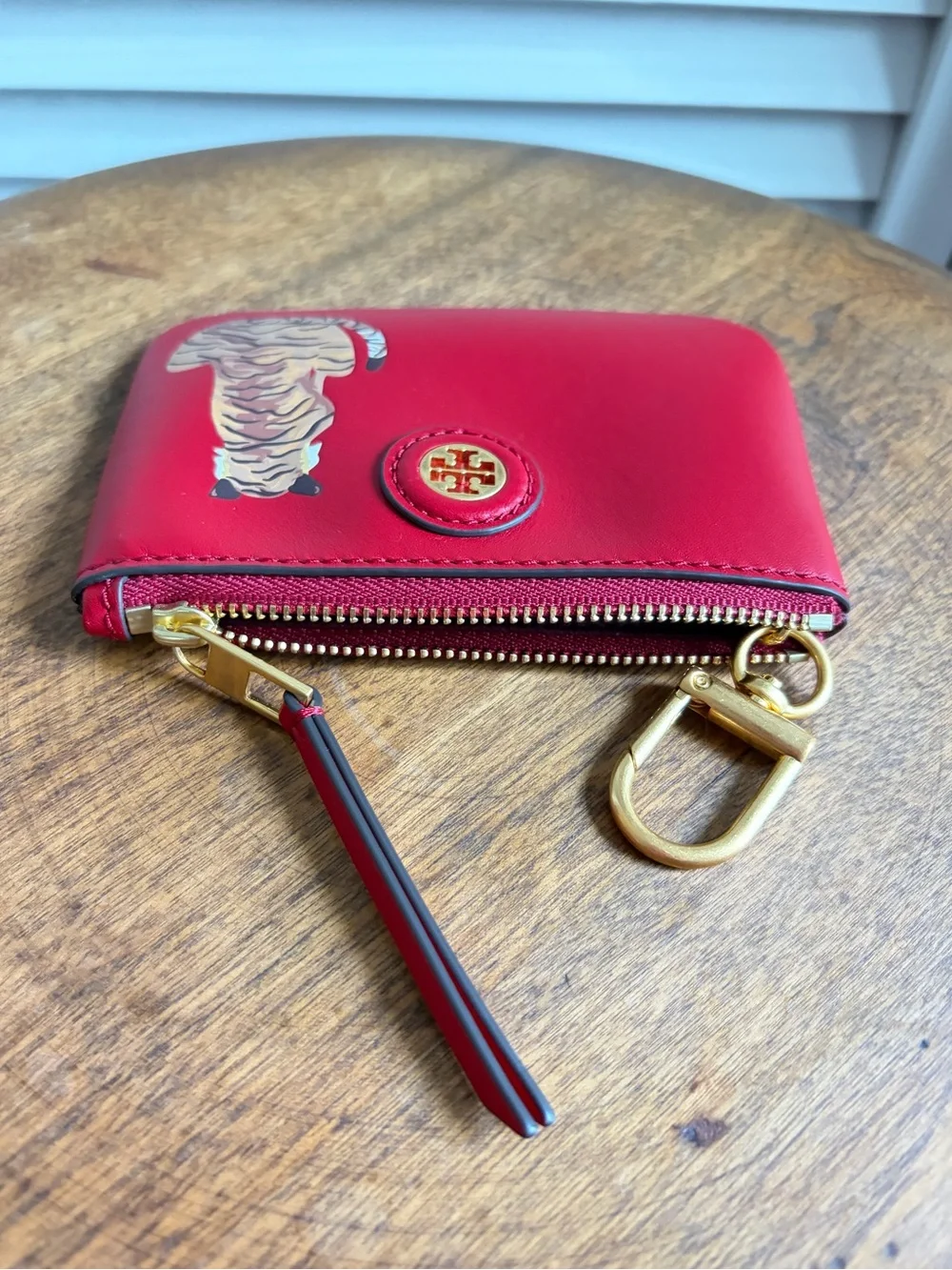 Tory Burch Limited Edition Lunar New Year Tiger Key Fob - Picture 3 of 4